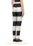 Back View - Click To Enlarge - STELLA MCCARTNEY - Striped straight-leg pants