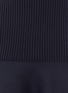 Detail View - Click To Enlarge - STELLA MCCARTNEY - Rib-knit flounce hem dress