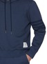  - THOM BROWNE - Tonal 4-Bar Cotton Hoodie