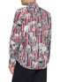 Back View - Click To Enlarge - THOM BROWNE - All Over Hector RWB Striped Cotton Poplin Shirt