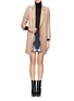 Figure View - Click To Enlarge - STELLA MCCARTNEY - Axelle embroidered wool-cashmere skirt