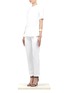 Figure View - Click To Enlarge - STELLA MCCARTNEY - Frill-hem crepe top