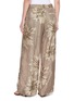 Back View - Click To Enlarge - BRUNELLO CUCINELLI - Floral Print Palazzo Silk Pants