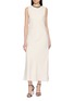 BRUNELLO CUCINELLI Monili Embellished Neckline Fluid Dress