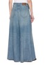 Back View - Click To Enlarge - BRUNELLO CUCINELLI - Wide Leg Authentic Denim Jeans