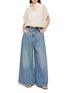 Figure View - Click To Enlarge - BRUNELLO CUCINELLI - High Neck Zip Up Diamante Cotton Knit Gilet