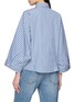 Back View - Click To Enlarge - BRUNELLO CUCINELLI - Striped Boxy Shirt