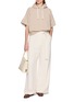 Figure View - Click To Enlarge - BRUNELLO CUCINELLI - Belted Wrap Pants
