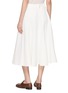 Back View - Click To Enlarge - BRUNELLO CUCINELLI - Flared A-Line Midi Skirt