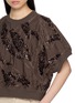  - BRUNELLO CUCINELLI - Sequinned Crewneck Techno Cotton Popeline Knit Blouse