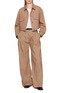 Figure View - Click To Enlarge - BRUNELLO CUCINELLI - Cropped Cotton Jacket