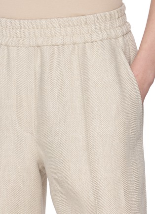  - BRUNELLO CUCINELLI - Elasticated Wide Leg Pants