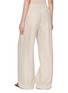 Back View - Click To Enlarge - BRUNELLO CUCINELLI - Elasticated Wide Leg Pants