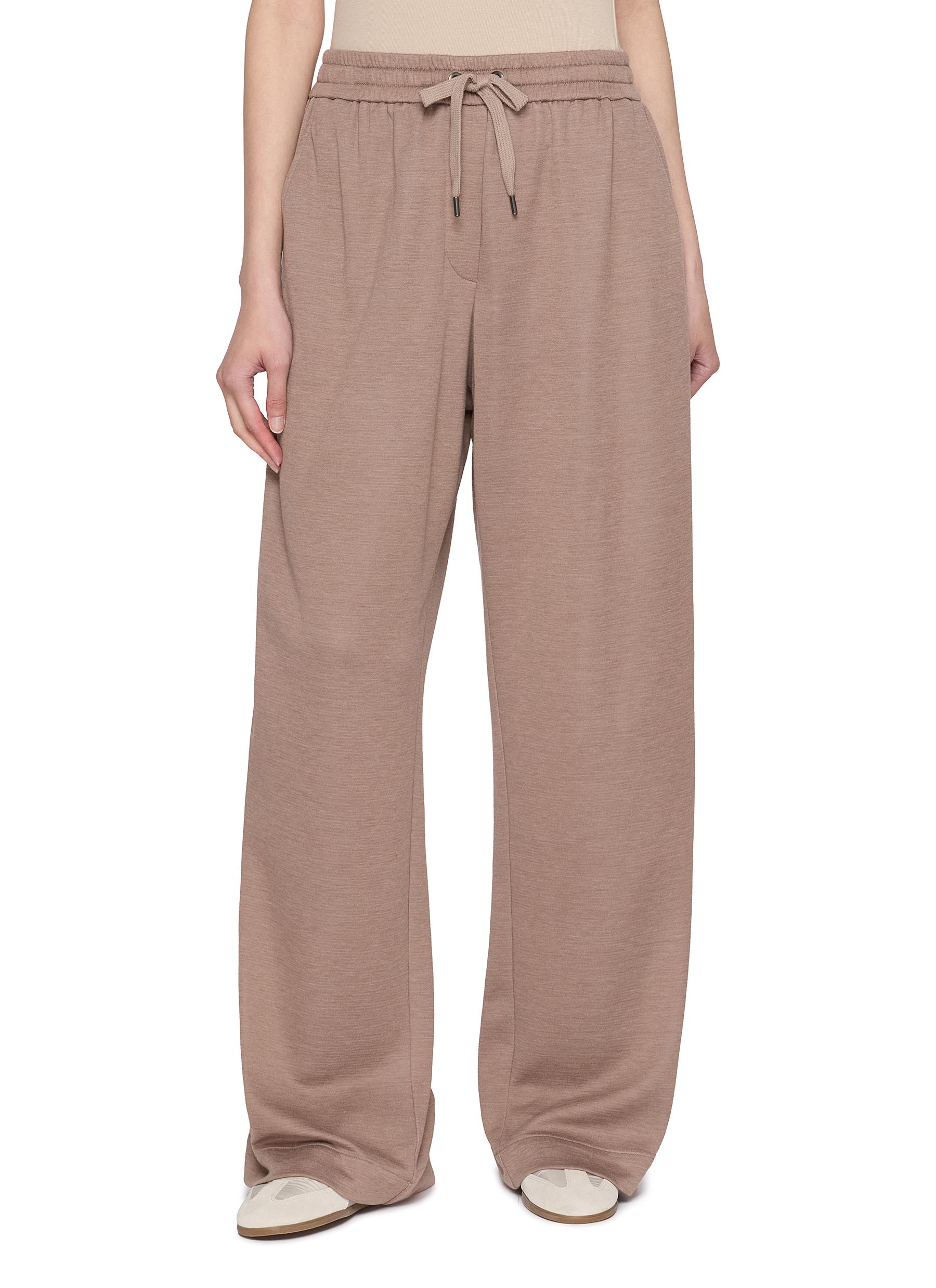 BRUNELLO CUCINELLI | Straight Leg Cotton Pants | Women | Lane Crawford