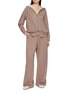 Figure View - Click To Enlarge - BRUNELLO CUCINELLI - Straight Leg Cotton Pants