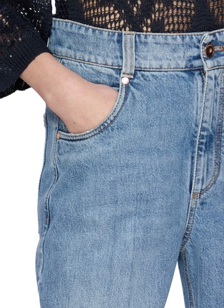  - BRUNELLO CUCINELLI - Turned Up Cuff Light Wash Jeans