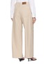 Back View - Click To Enlarge - BRUNELLO CUCINELLI - Wide Leg Cotton Wrap Pants