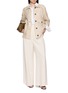 Figure View - Click To Enlarge - BRUNELLO CUCINELLI - Long Sleeve Embellished Jacket