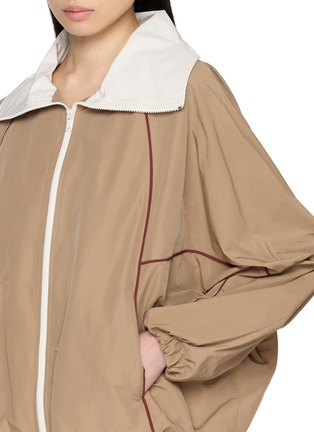  - BRUNELLO CUCINELLI - Zip Front Cotton Blend Jacket