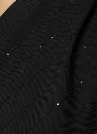  - BRUNELLO CUCINELLI - Sleeveless One Shoulder Asymmetric Draped Blouse