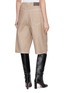 Back View - Click To Enlarge - BRUNELLO CUCINELLI - Light Wash Bermuda Shorts