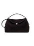 Main View - Click To Enlarge - TOTEME - T-lock Suede Top Handle Bag