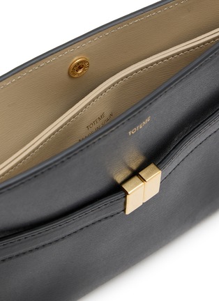 Detail View - Click To Enlarge - TOTEME - Belted Palmellato Leather Crossbody Bag