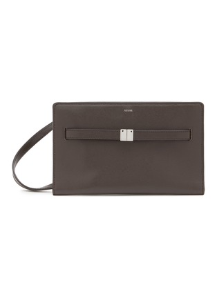 Main View - Click To Enlarge - TOTEME - Belted Palmellato Leather Crossbody Bag