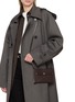 Figure View - Click To Enlarge - TOTEME - Belted Palmellato Leather Crossbody Bag