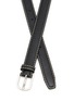 Detail View - Click To Enlarge - TOTEME - Slim Grained Leather Belt