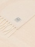 Detail View - Click To Enlarge - TOTEME - Monogram Jacquard Scarf