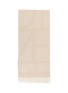 Main View - Click To Enlarge - TOTEME - Monogram Jacquard Scarf