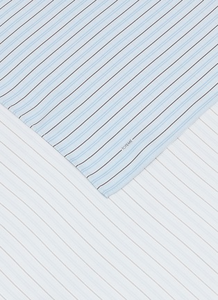 Detail View - Click To Enlarge - TOTEME - Striped Silk Scarf