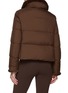 Back View - Click To Enlarge - KRUF - Mink Fur Collar Down Jacket