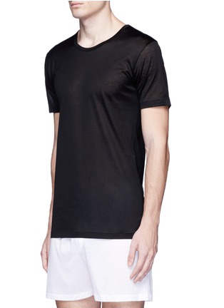 Front View - Click To Enlarge - ZIMMERLI - '252 Royal Classic' cotton undershirt
