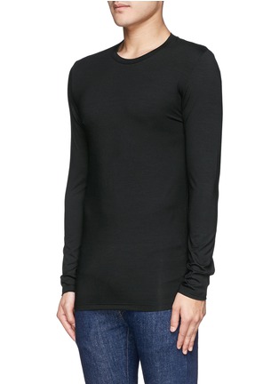 Front View - Click To Enlarge - ZIMMERLI - '700 Pureness' jersey undershirt