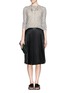 Figure View - Click To Enlarge - THEORY - 'Rainee' open-knit sweater