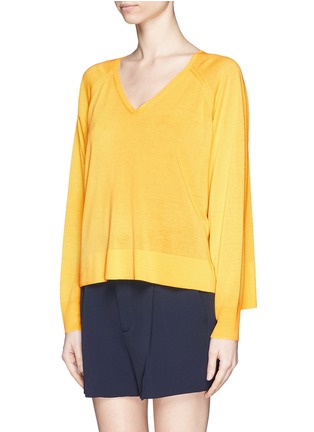 Front View - Click To Enlarge - ACNE STUDIOS - V-neck sweater