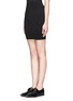 Front View - Click To Enlarge - THEORY - 'Obryn' textured stretch skirt
