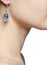 Figure View - Click To Enlarge - CZ BY KENNETH JAY LANE - Suspended pear-cut drop earrings