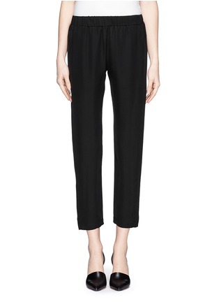 Main View - Click To Enlarge - THEORY - Korene silk cropped pants