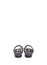 Back View - Click To Enlarge - 73426 - Leopard print pony hair sandals