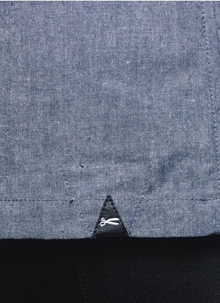 Detail View - Click To Enlarge - DENHAM - Zuckie shawl collar jacket 