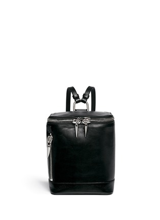 Main View - Click To Enlarge - 73426 - Shark tooth leather backpack