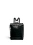 Main View - Click To Enlarge - 73426 - Shark tooth leather backpack