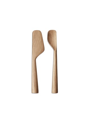 Main View - Click To Enlarge - GEORG JENSEN - Barbry wood serving spoon and spatula set