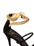 Detail View - Click To Enlarge - 73426 - Nirvana serpent anklet suede sandals