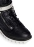 Detail View - Click To Enlarge - 73426 - 'Tokyo' metal plate leather sneakers