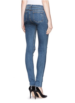 Back View - Click To Enlarge - RAG & BONE - Distressed skinny jeans