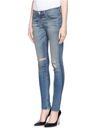 Front View - Click To Enlarge - RAG & BONE - Distressed skinny jeans